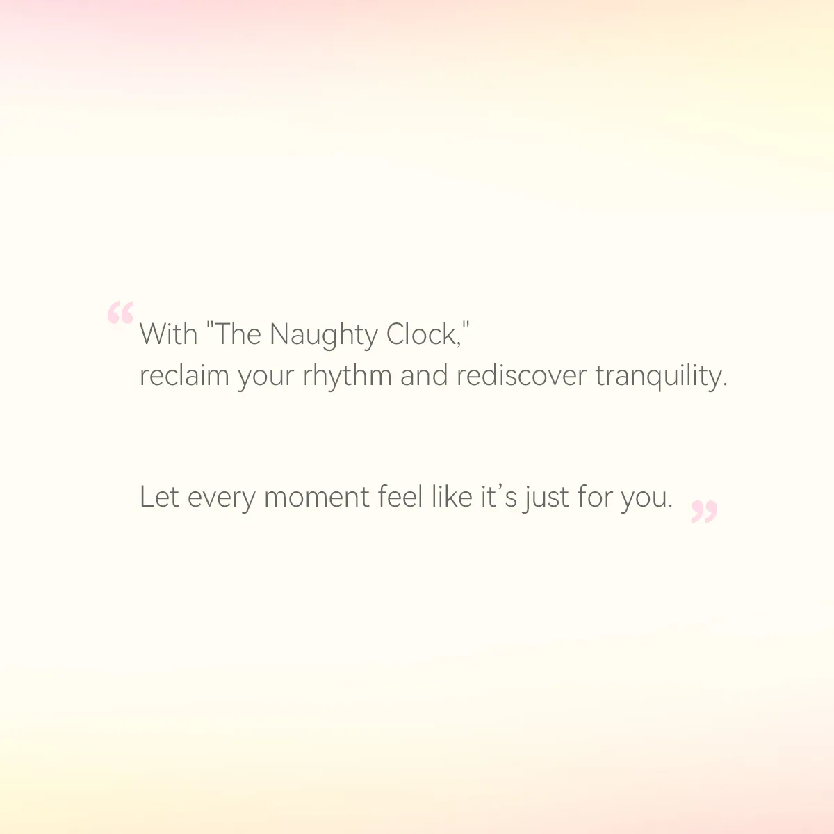 NAUGHTY CLOCK 15 beyourlover adult clock alarm15