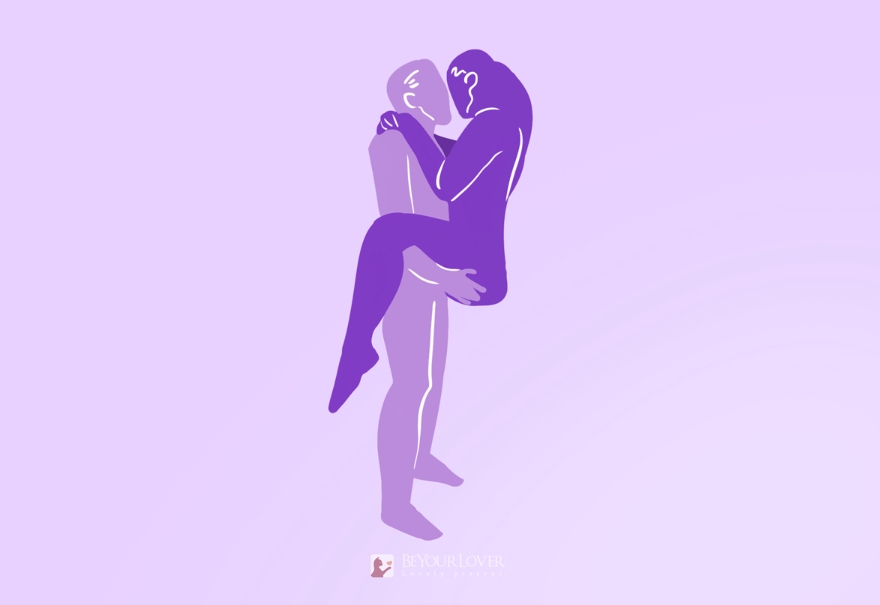 10 Discreet Sex Positions for Stealthy Intimate Moments 7 Standing Hug