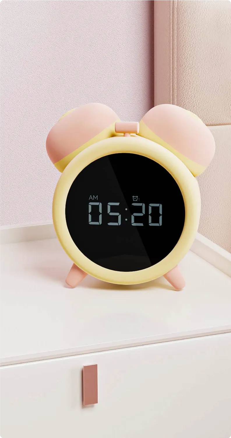 Naughty Clock mobile banner