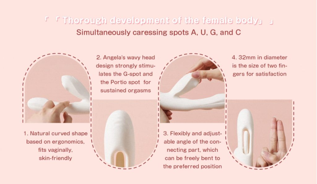 BeYourLover Reveals ANGELA: A 3-in-1, App-Controlled Tapping and Suction Vibrator 3 new sex toy