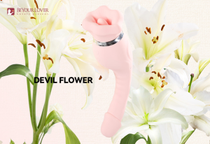 Meet Devil Flower by BeYourLover: The Blooming Pleasure Toy That Sucks, Licks, and Vibrates!