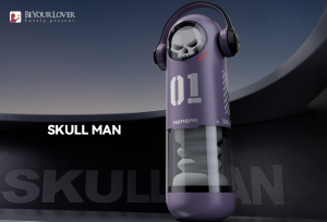 BeYourLover Unleashes Skull Man: Thrusting and Vibrating Male Masturbator with a Punk Style!