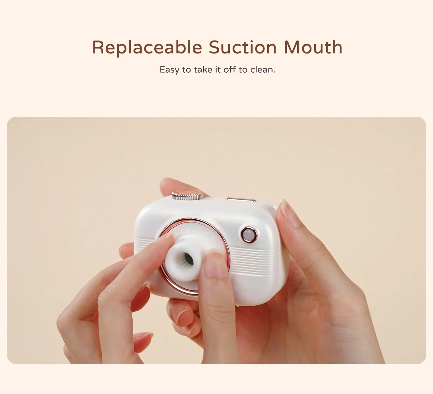 BeYourLover Camera Sunction Mouth