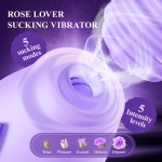 Rose Lover Sucking Vibrator main pictures 01