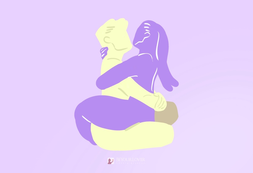 The Lotus Seated Face to Face